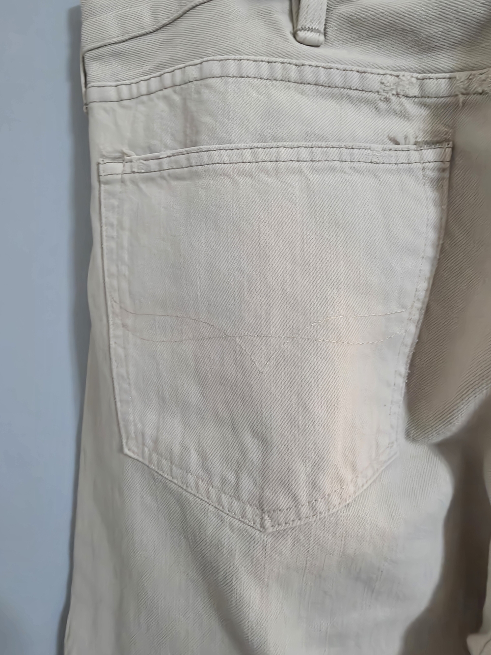 Polo by Ralph Lauren Off-White Men's Slim Straight Jeans - Picture 6 of 7